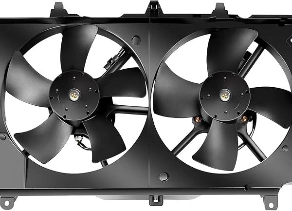 Radiator Cooling Fan Dual Assembly For Nissan 350 G35 3.5L 21481CF40A Radiator Fan